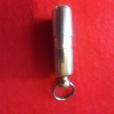 Zigarrenschneider/Bohrer, Silber Durchmesser 0,8 mm mit Schlüsselanhänger...