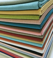 Panama Canvas / Taschen Vorhang Polster Stoff / Uni Stoff Meterware ab 50x180 cm