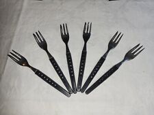 6 Kuchen-gabeln DDR Elstawa