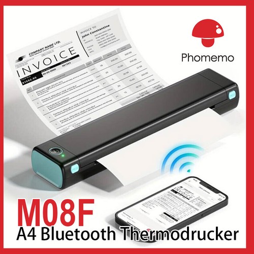 Phomemo m08f bluetooth - m08f, a4