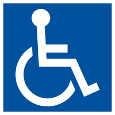 Rollstuhlfahrer Aufkleber -