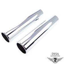 Gabel Chrom Hülse Satz Teleskopgabel 2x für Kreidler Florett RS GT TM K 54