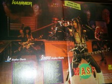 WASP - VINTAGE 80's - POSTER