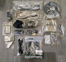 PC Kabel und Adapter Konvolut Alt Stecker Flachband Kabel