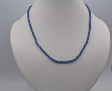 Saphir blau Kette – Echter
