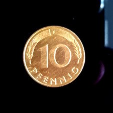 BRD 10 Pfennig 1989 F