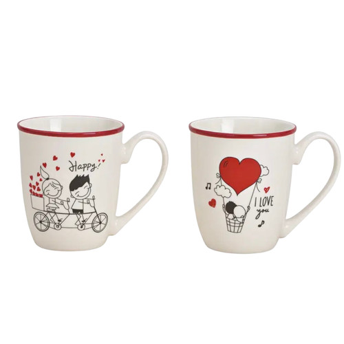 2er set jumbo kaffeebecher - set, 380