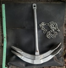 Schiff Anker 3kg mit Tasche