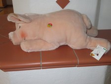 STEIFF Plüschtier Sissi Schwein 60cm liegend – Neu – mit Etikett
