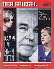 DER SPIEGEL Heft 26 vom 22.06.2017  -  Das vergiftete Erbe des Helmut Kohl
