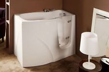 Sitz-Badewanne  mit Acryl-Tür