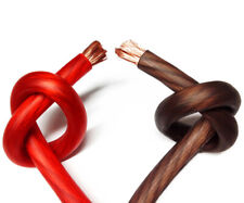 Stromkabel PREMIUM schwarz rot