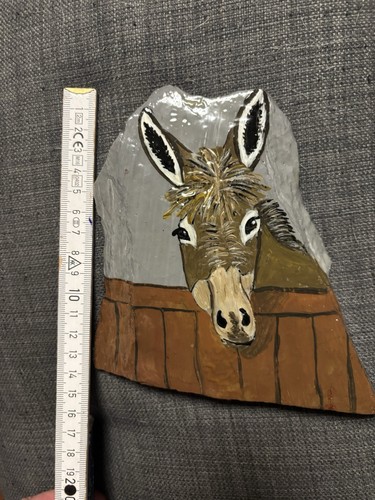 Handbemalte glas dekofigur - handbemalte, glas-dekofigur