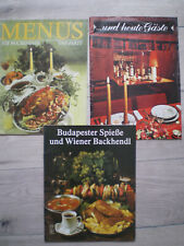 3 DDR Zeitschriften  Essen Kochen Rezepte, für Gäste Party Spezielles / Ostalgie