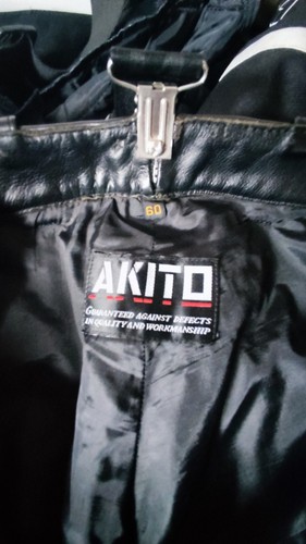 Akito echtleder motorrad hose - motorrad,