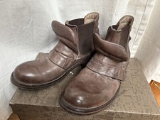 Moma Chelsea Boots Gr. 40 braun Leder 