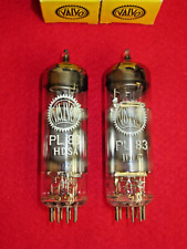 Matched pair PL83 VALVO SEL NOS NEU Röhre Tube NEW 15A6 Valve Paar Valvula