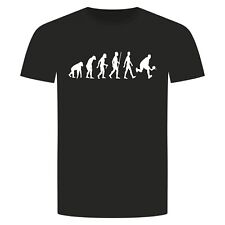 Evolution Tischtennis T-Shirt - Ping Pong Ball Schläger Tisch Tennis