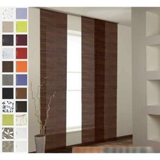 Flächengardine nach Maß Schiebevorhang Flächenvorhang Schiebegardine blickdicht