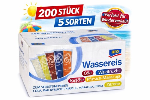 Aro wassereis 200x40ml cola - aro,