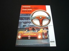 MOMO Prestige Holz Leder Lenkrad Werbung 1997 Inspektion: Ferrari