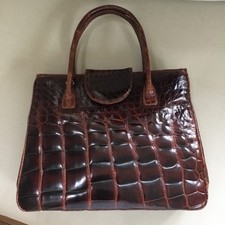 Vintage - Krokodil Leder