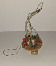 alte Puppenstubenlampe Deckenleuchter Erzgebirge Lampe Puppenstube