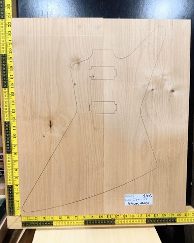 Rot erle gitarrenkörper - erle,