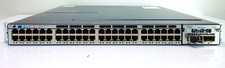Cisco Catalyst WS-C3750X-48T-S Managed Gigabit Switch 48x RJ-45 2xPSU C3KX-NM-1G