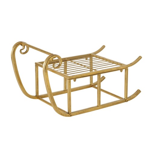 Schlitten metall deko edel - schlitten,