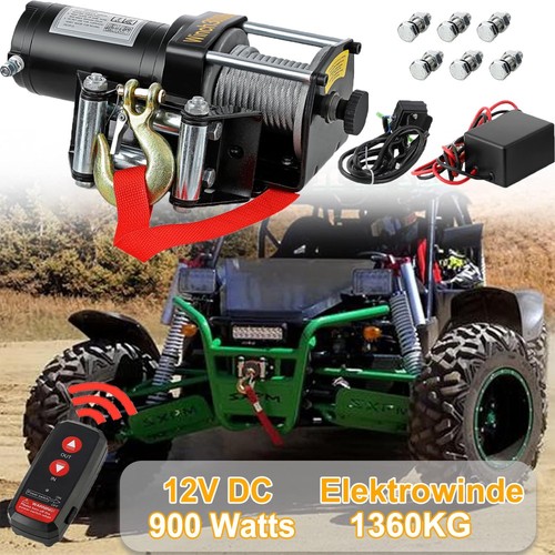 Elektrische seilwinde 12v - seilwinde,