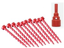 10 x ZELTHERINGE-WURMI