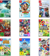 Nintendo Switch Spiele Auswahl Mario Kart Bros Zelda LEGO Fifa Animal Crossing