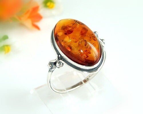 Bernstein ring silber 925 - bernstein,