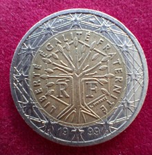 2 EURO Münze Frankreich 1999
