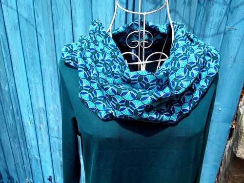 Tranquillo kleid tunika petrol - tranquillo,