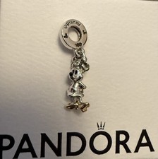 Pandora Charm Disney Minnie Maus mit Diamant Silber