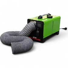 DeTec. Indirekte Dieselkanone 8 kW Hallenheizung inkl. 3m Lufttransportschlauch