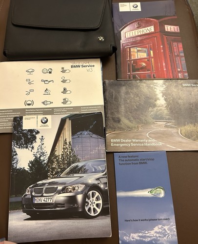 Genuine bmw owners manual - genuine,