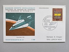 Beleg Raumfahrt 1970 Hermann