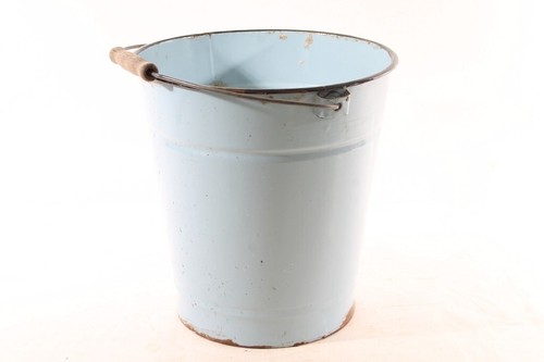 Alter eimer liter emaille - 10,