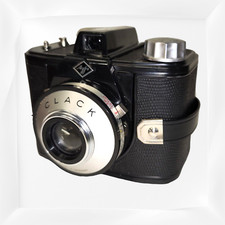 Vintage agfa clack - camera, w/