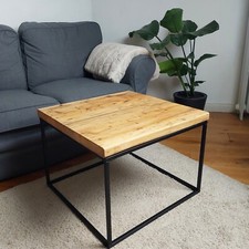 Couchtisch Wohnzimmertisch Kaffeetisch Beistelltisch Sofatisch Altholz CUBE