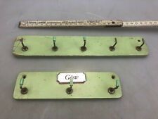 Shabby Chic 2 x Hakenleiste Holz  50er Jahre /67/