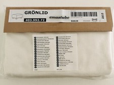 IKEA Grönlid Bezug für Hocker klein Schemel Inseros weiß 403.992.72 NEU OVP