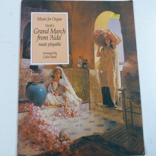 Organ verdi grand march from - verdi's,