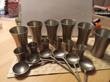 18 teiliges Zinn-Konvulut (6