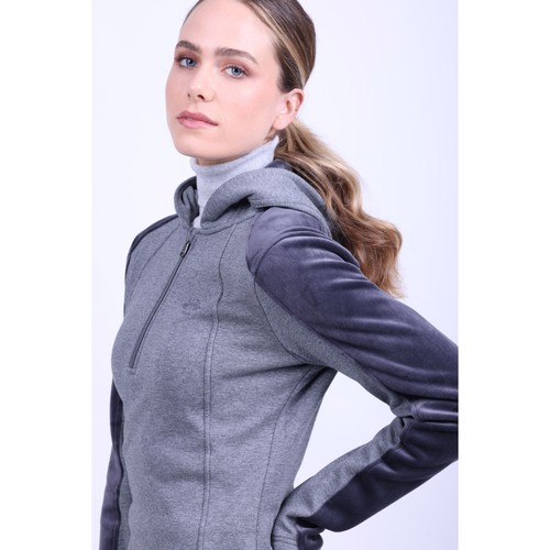 Polo damen tech hoodie - hv, hvp