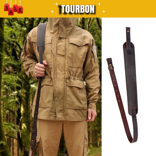Tourbon leder gewehrriemen - tourbon, leder-gewehrriemen