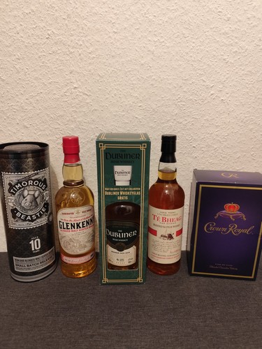 Blended whisky 5er set - blended, im